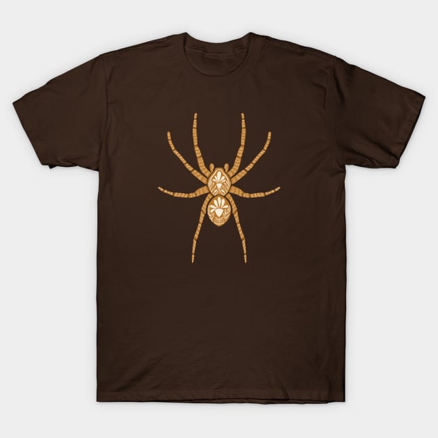 Dark Omens Spider - Pumpkin T-Shirt by Amicreative